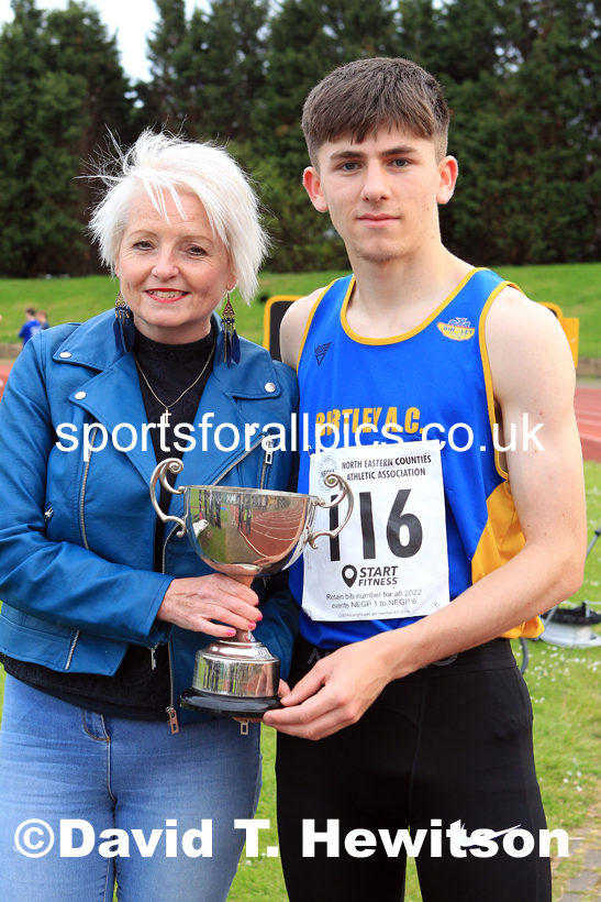 800 metres, 2022 NEGP No. 2, Hebburn. Photo: David T. Hewitson/Sports for All Pics